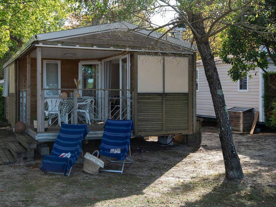 Camping Club Navarrosse Plage 4* - Ms Vacances - Mobilhome 4 personnes - Soléo Standard. in Biscarrosse, Côte d’Argent