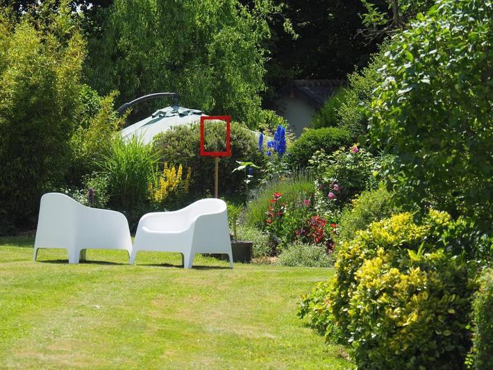 Gîte pour 2 personnes, avec Jacuzzi et Jardin ainsi que Piscine et Sauna à May-sur-Orne - 3