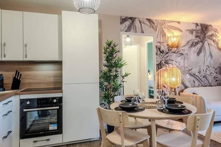 Gîte pour 4 personnes, avec balcon à Ville-la-Grand