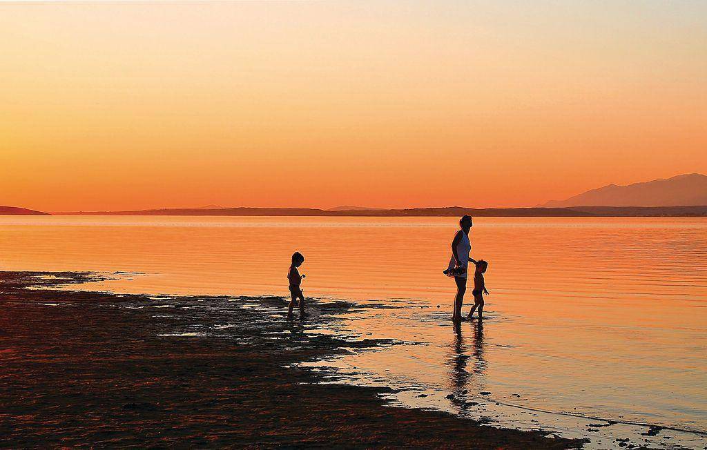 Ganze Ferienwohnung, Wohnung "Wohnung A2" direkt am Strand in Ljubac, Zadar