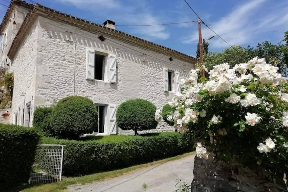 Quercy blanc, Steinhaus in Lauzerte, Quercy