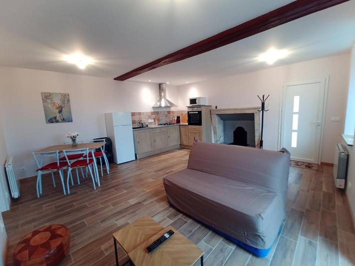 Maison de vacances pour 4 personnes, avec jardin