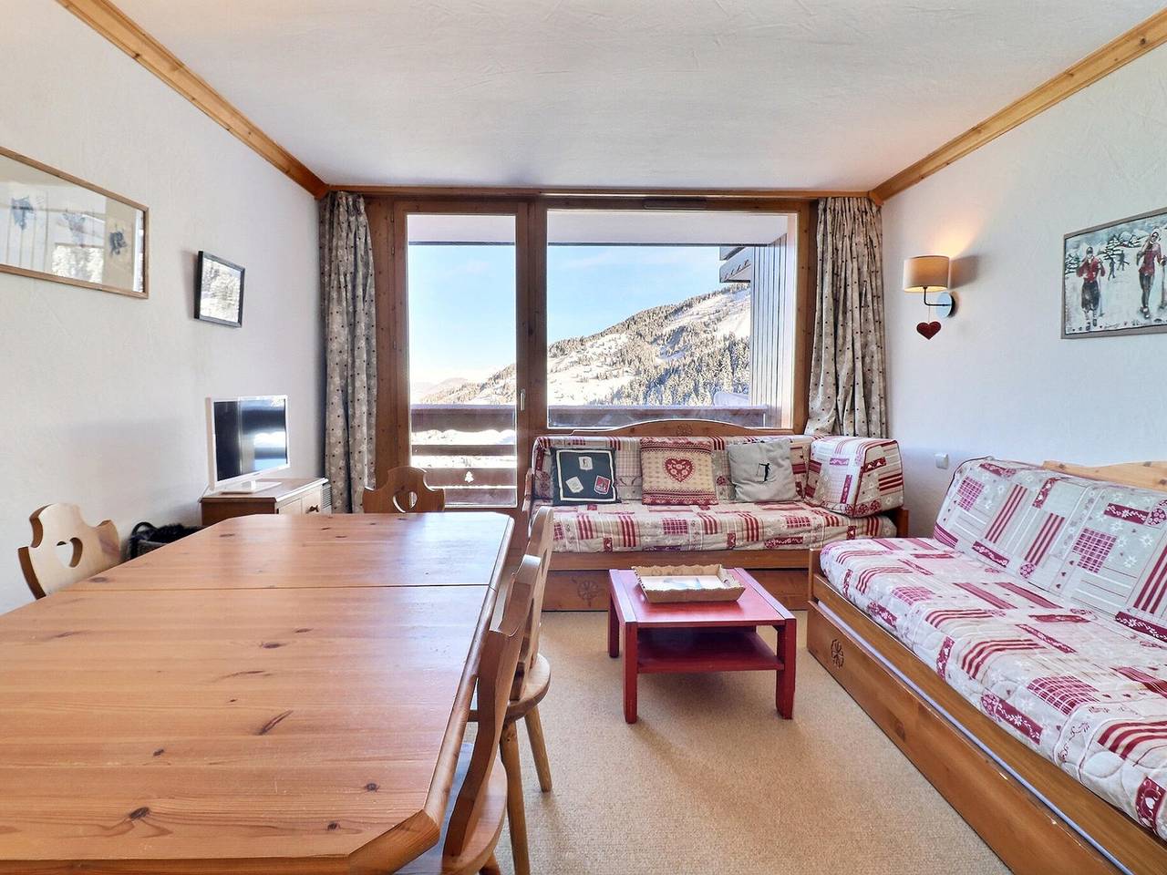 Apartamento entero, Encantador apto 2 hab., Méribel, 5 pers, 3* in Méribel-Mottaret, Les Allues