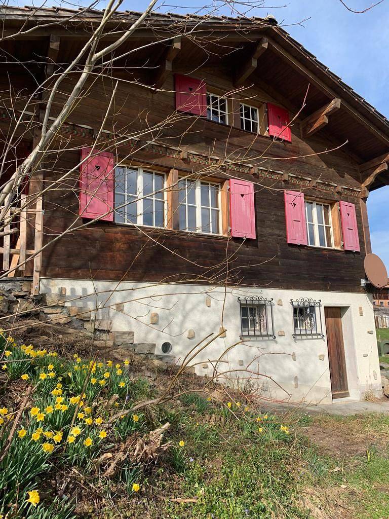 Chalet Felsli mit Bergblick in Beatenberg, Thunersee