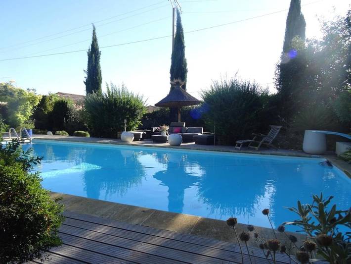 Maison de vacances pour 8 personnes, avec jardin et piscine