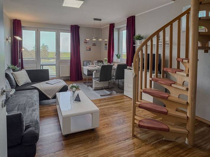 Ferienwohnung für 4 Personen, mit Balkon in Schillig