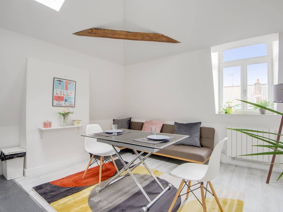 Ganze Wohnung, Jasmine-Proche gare, Grd Palais, Zenith&Centre in Lille, Lille und Umgebung