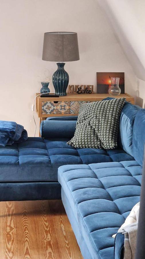 Ferienwohnung für 8 Personen, mit Balkon und Terrasse sowie Garten und Ausblick in Blekendorf