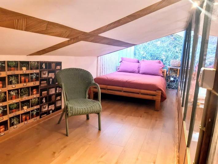 Location de vacances pour 2 personnes, avec jardin ainsi que piscine et vue à Saint-Cyr (Ardèche) - 4