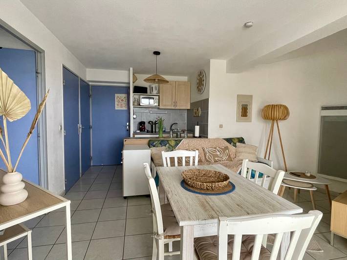 Appartement de vacances pour 6 personnes, avec piscine et terrasse à Canet-en-Roussillon