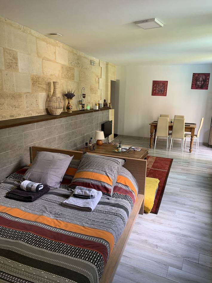 Ferienhaus für 4 Personen, mit Terrasse und Pool in Gironde - 3