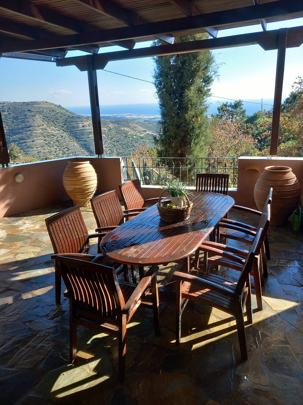 Villa "Elis superb house" with Sea View, Garden & Wi-Fi in South Crete
