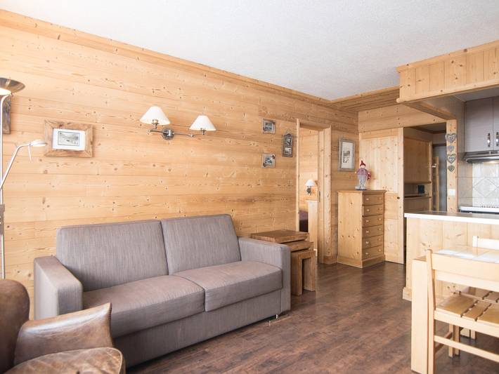 Appartement de vacances pour 6 personnes, animaux acceptés à Tignes