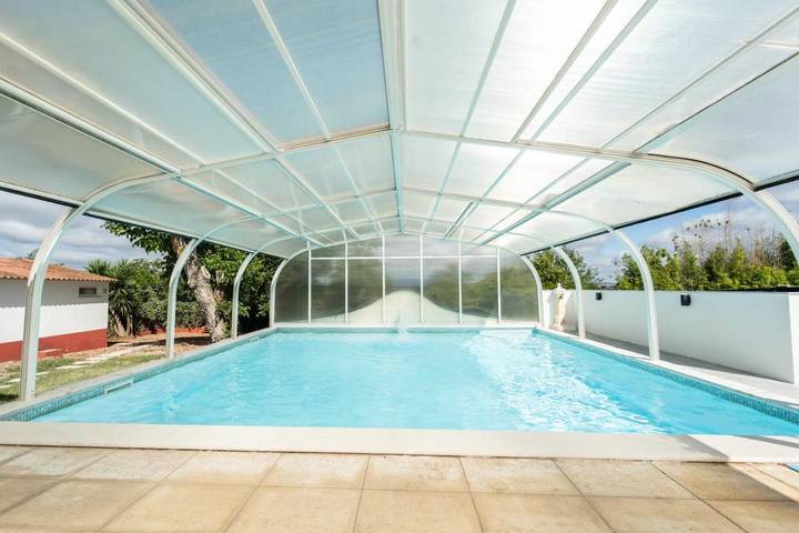 Bed and breakfast para 4 pessoas, com Terraço e Jardim e ainda Piscina infantil and Piscina em Chamusca