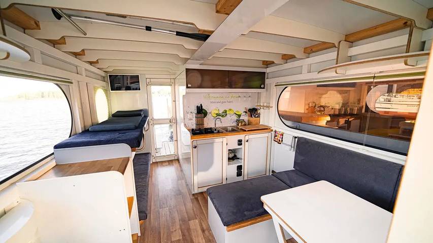 Boot für 4 Personen, mit Terrasse, mit Haustier am Schweriner See - 2
