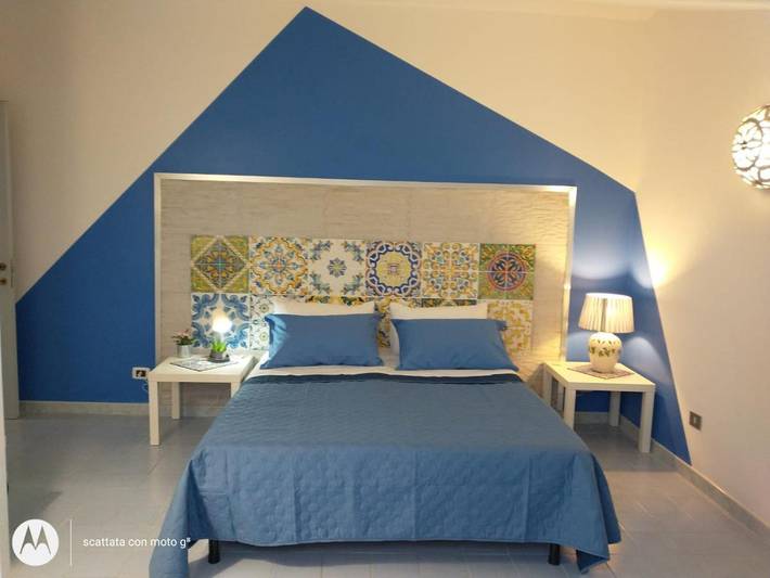 Casa vacanza per 5 persone, con panorama e giardino in Pontecagnano Faiano