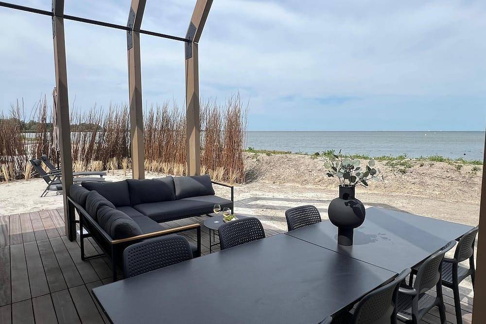 Wunderschönes Beachhouse Odyssee mit Airco mit Meerblick und Komfort in Enkhuizen, Ijsselmeer