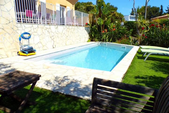 Maison de vacances pour 8 personnes, avec piscine et jardin, adapté aux familles