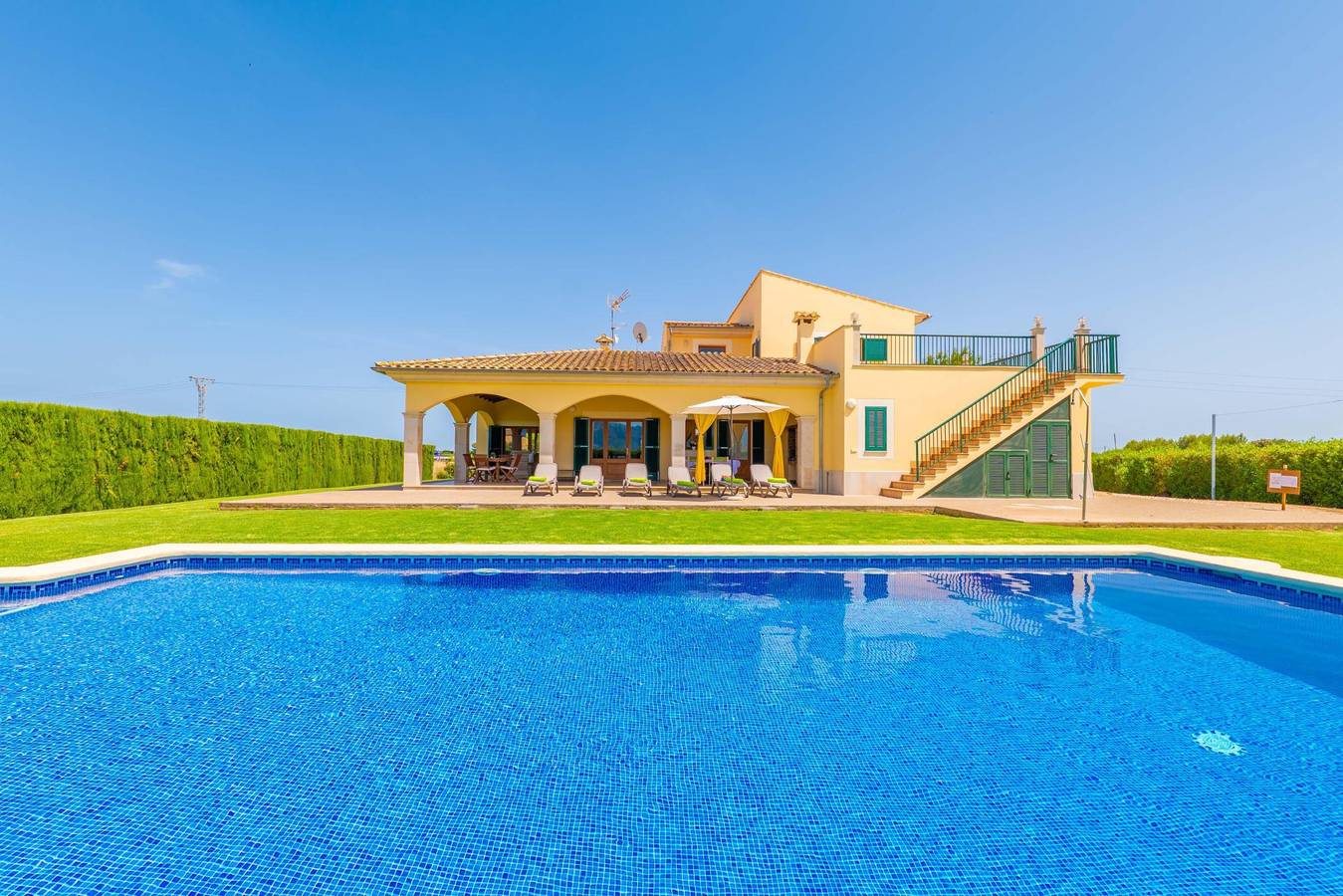 Es Mussol - Ferienhaus mit privaten Pool in Sa Pobla. Wifi gratis in Sa Pobla, Mallorca Norden