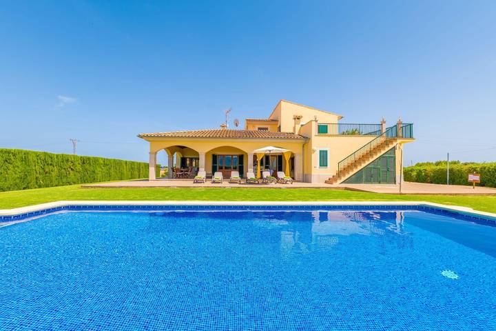 Maison de vacances pour 8 personnes, avec Terrasse à Sa Pobla