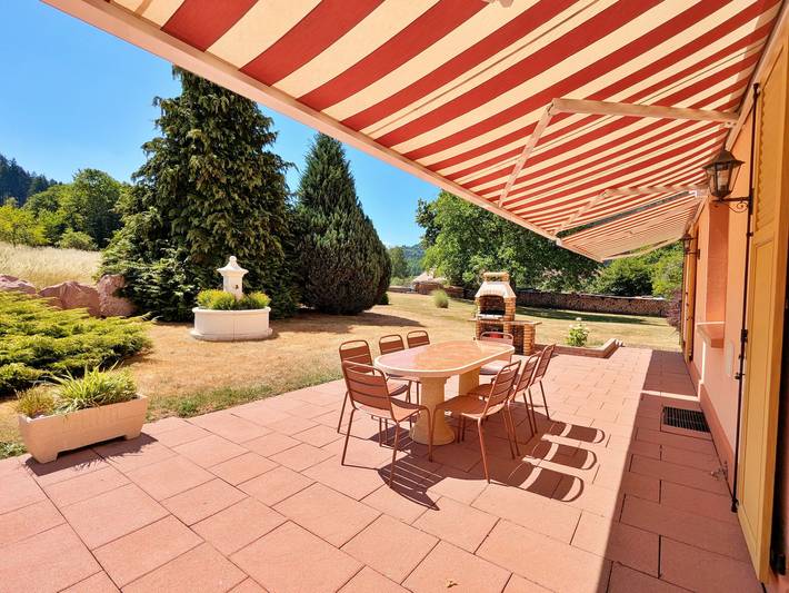 Gîte pour 8 personnes, avec Balcon ainsi que Terrasse et Jardin