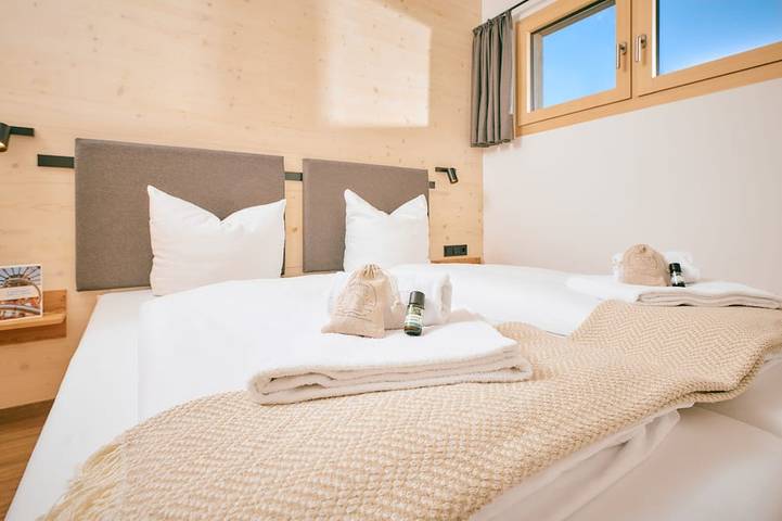 Ganze Wohnung, Chalet 55qm zum entspannen mit Sauna und Whirlpool in Steinberg am See, Ostbayern