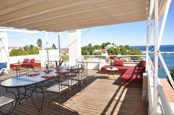 Gîte pour 6 personnes, avec vue sur l’océan ainsi que piscine et terrasse à Calafat - 2