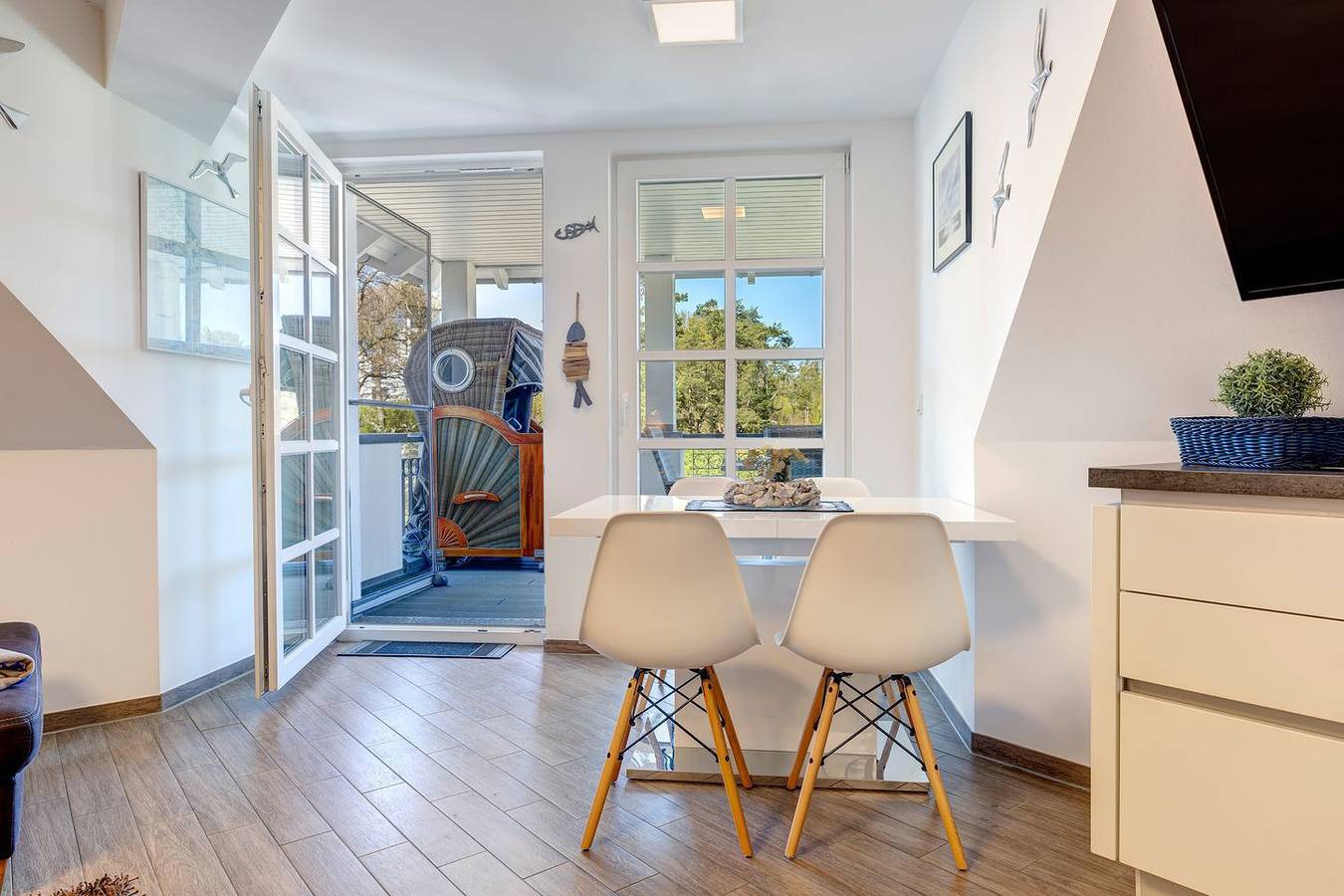 Ganze Wohnung, Residenz am Balmer See Whg. 33 mit Sauna, Seeblick & Wlan in Balm, Benz