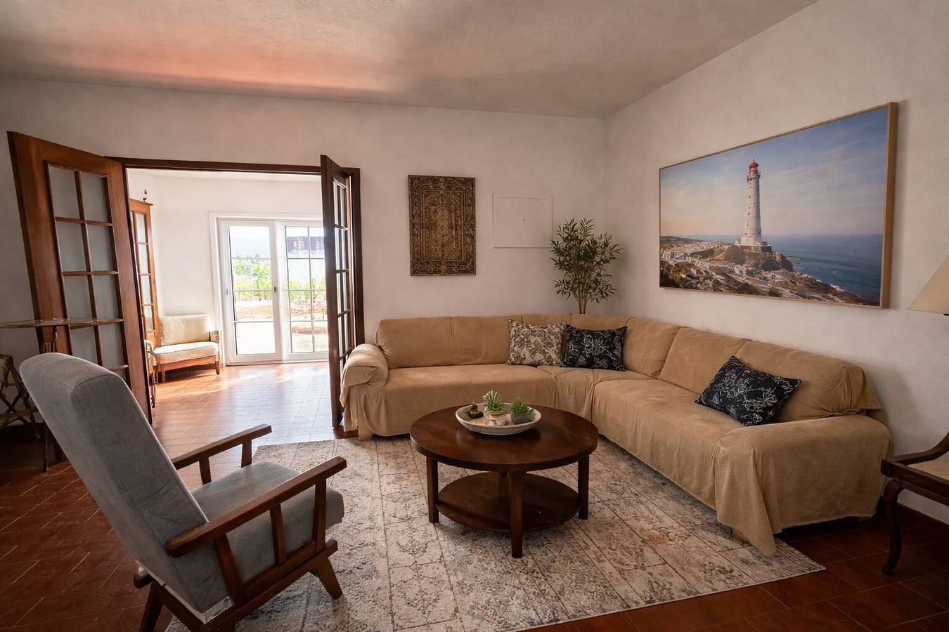 Casa vacanze 'Bela Vista Retreat - Lavender' con vista mare, Wi-Fi e aria condizionata in Moncarapacho, Parque Natural da Ria Formosa