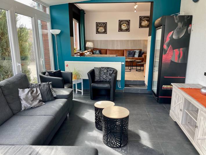 Ferienhaus für 15 Personen, mit Terrasse und Garten sowie Pool und Sauna in Belgien - 4