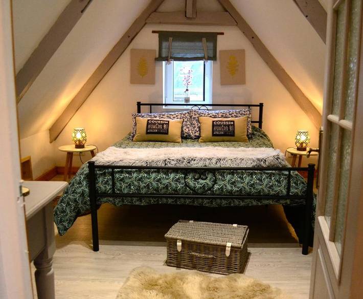 Location de vacances pour 4 personnes, avec jardin ainsi que piscine et vue à Guégon - 3