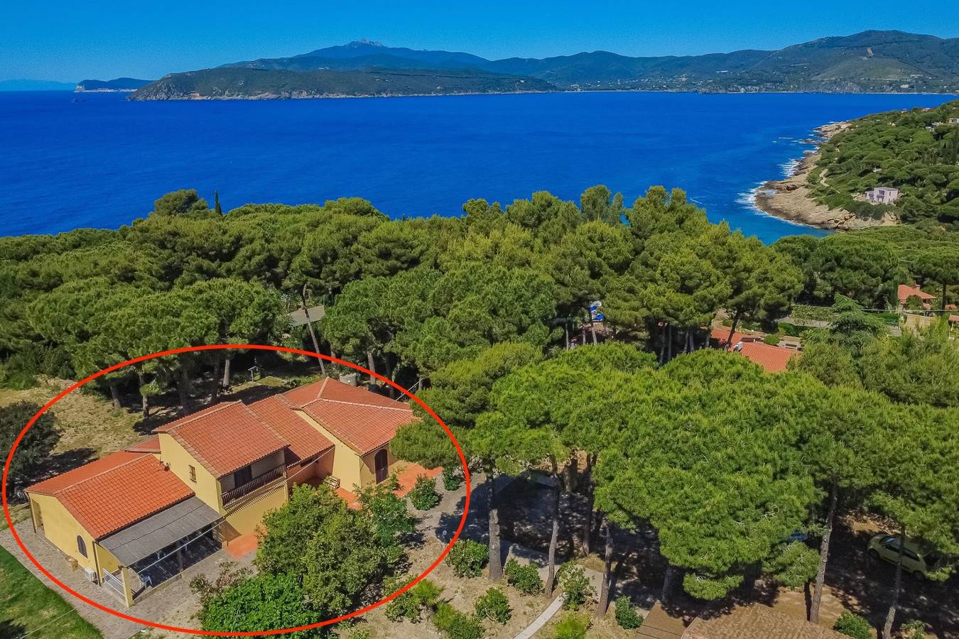 Maison de vacances pour 2 personnes avec jardin in Madonna delle Grazie, Capoliveri