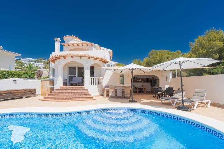 Villa mit pool für 6 Personen, mit Garten und Balkon in Calpe - 2
