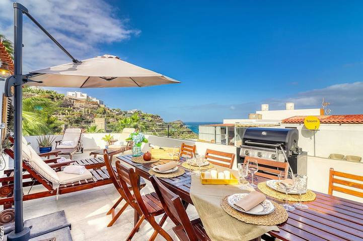Casa de vacaciones para 10 personas, con balcón y jardín - 1