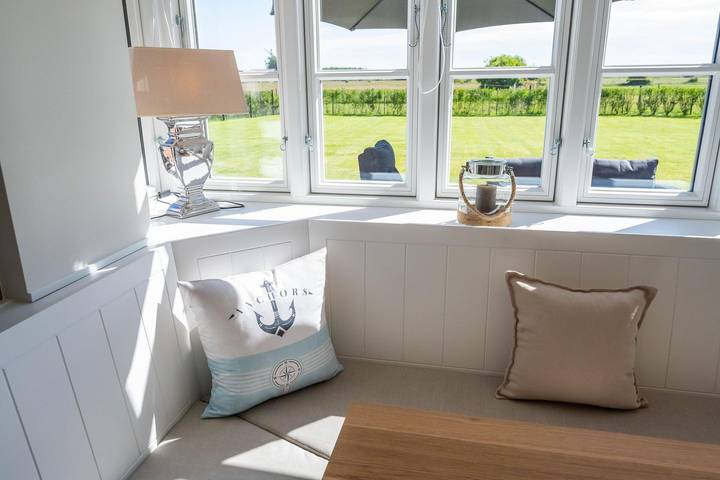 Ferienhaus für 6 Personen, mit Ausblick und Sauna sowie Garten in Borgsum - 3