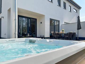 Ferienhaus für 7 Personen, mit Garten und Terrasse sowie Sauna, kinderfreundlich in Göhren-Lebbin