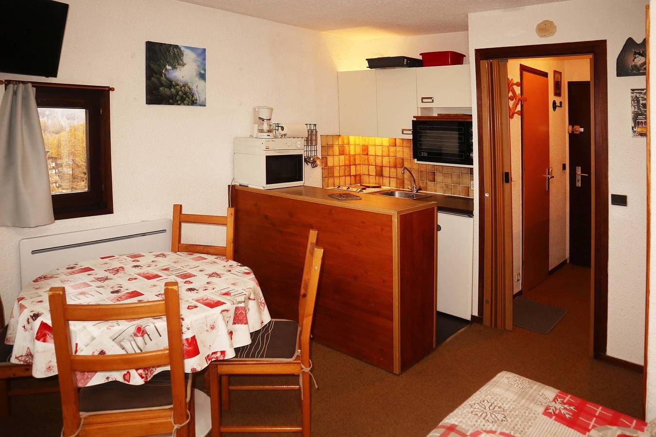 Ganze Ferienwohnung, Studio pour 4 personnes in Les Orres, Nationalpark Écrins