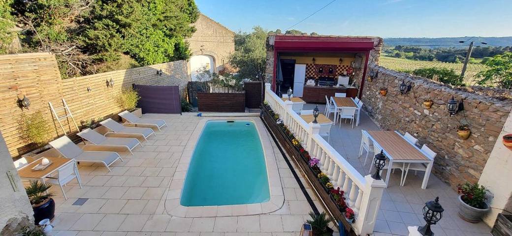 Location de vacances pour 2 personnes, avec piscine à La Caunette - 4