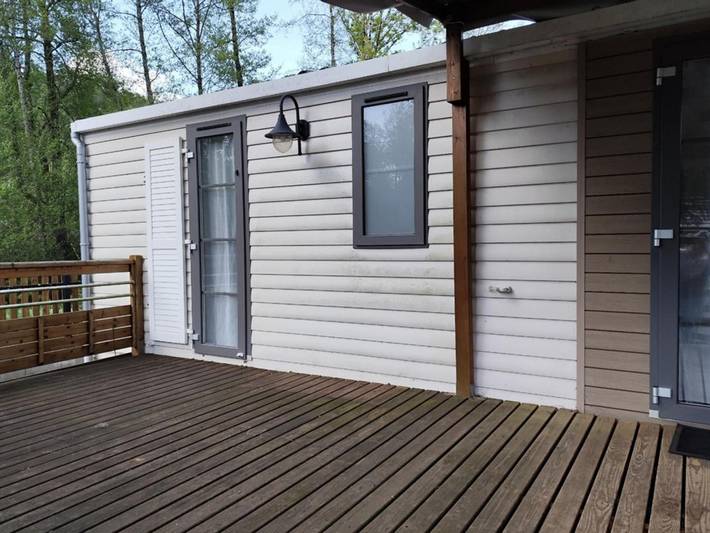 Mobil home pour 6 personnes, animaux acceptés à La Tour-d'Auvergne - 2