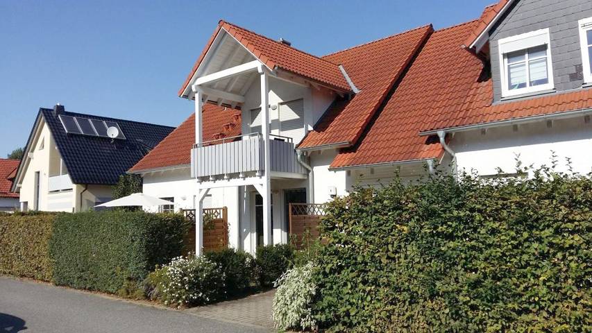 Ferienwohnung für 2 Personen, mit Terrasse und Garten sowie Ausblick in Ebensfeld