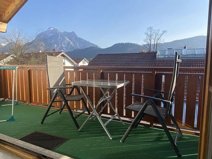 Ferienhaus für 3 Personen, mit Balkon bei Neuschwanstein - 2