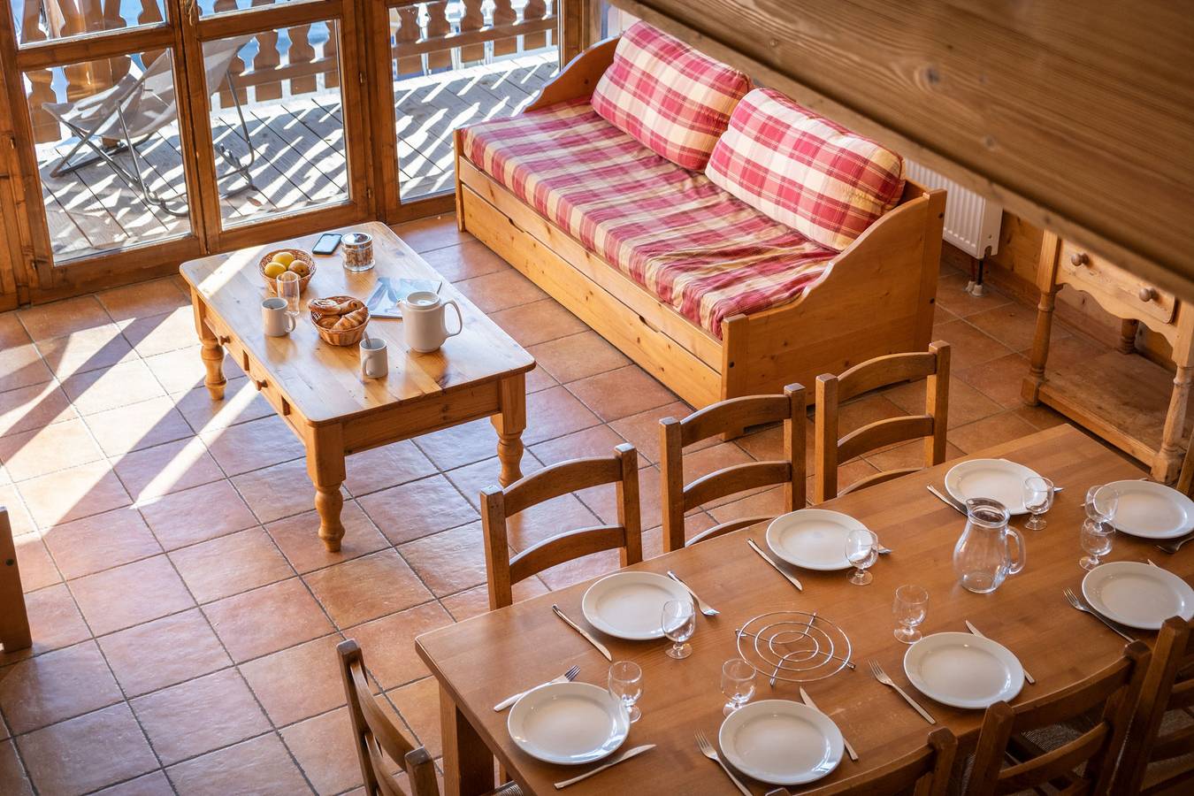 Appartement entier, Les Balcons de la Rosière in La Rosière, Montvalezan