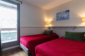 Chalet pour 6 personnes, avec balcon à Val Thorens
