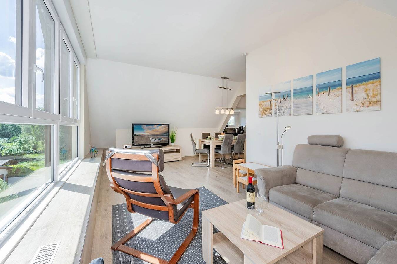 Ganze Wohnung, Uns Schilfhus - Atelier in Heringsdorf - zwei Schlafzimmer, strandnah in Seebad Heringsdorf, Heringsdorf