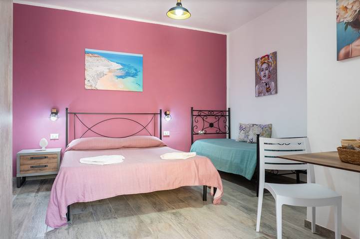 Ferienwohnung für 3 Personen, mit Balkon auf Sizilien