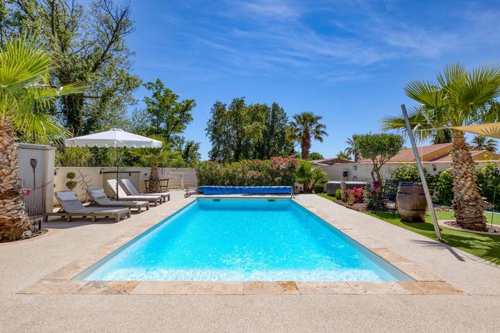 Appartement de vacances pour 3 personnes, avec jardin et jacuzzi