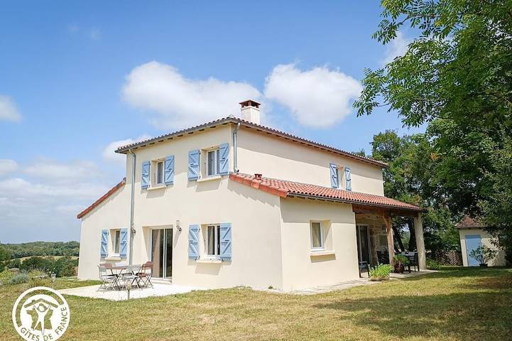Maison de vacances pour 10 personnes, avec jardin