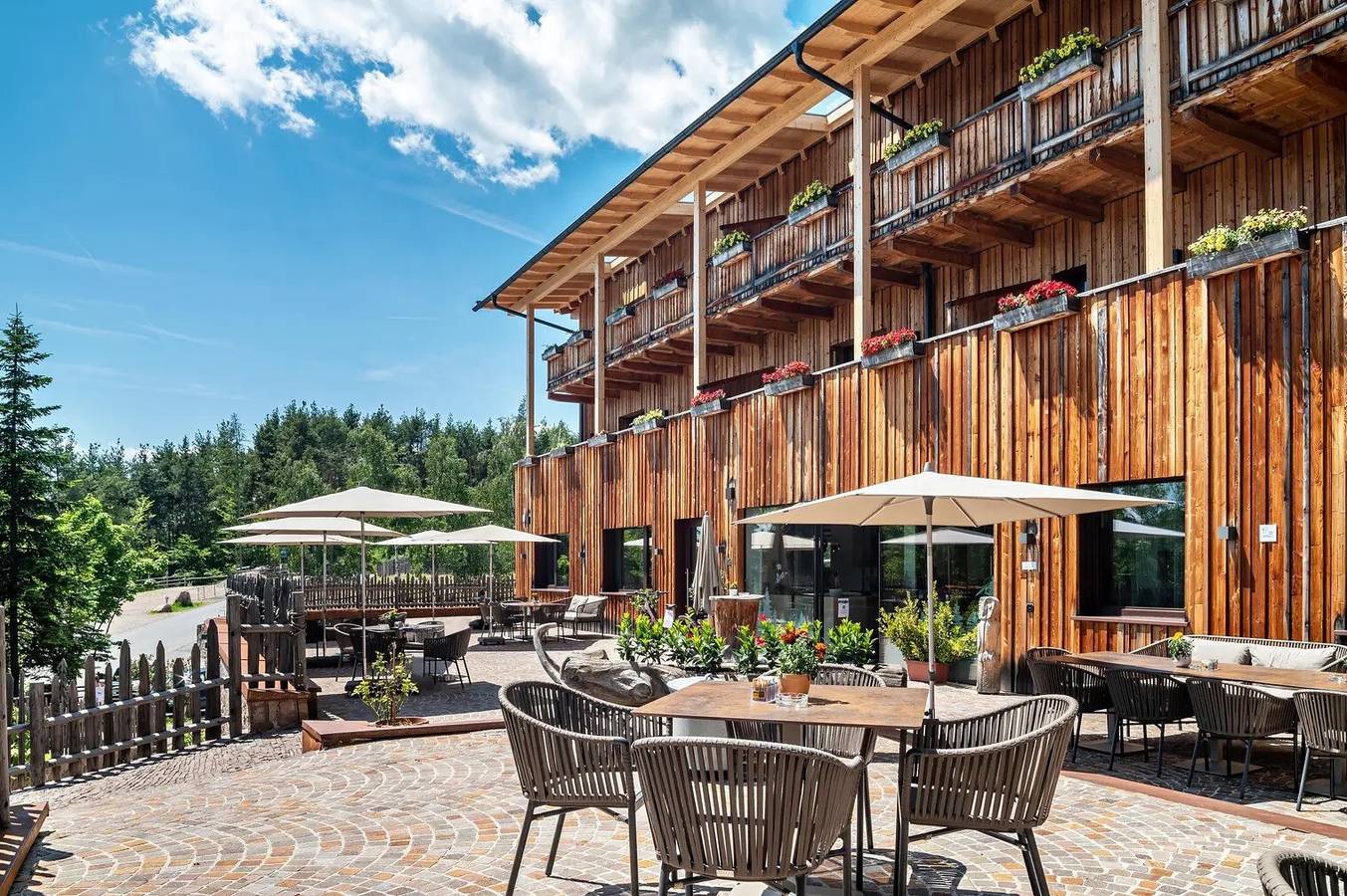 Ganze Wohnung, Ferienwohnung "Schartneralm Birke" mit Blick auf die Dolomiten, Terrasse & Wi-Fi in Klobenstein, Ritten