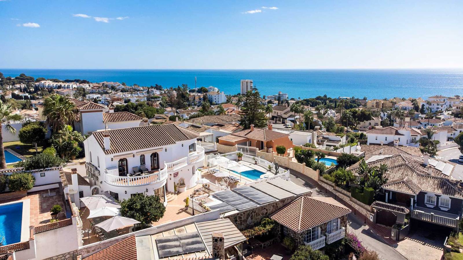 Villa voor 15 personen met tuin in La Cala de Mijas, Mijas