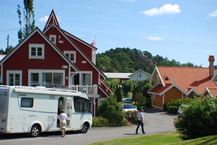 Camping für 2 Personen, mit Terrasse und Pool sowie Garten, mit Haustier in Süd-Norwegen - 2